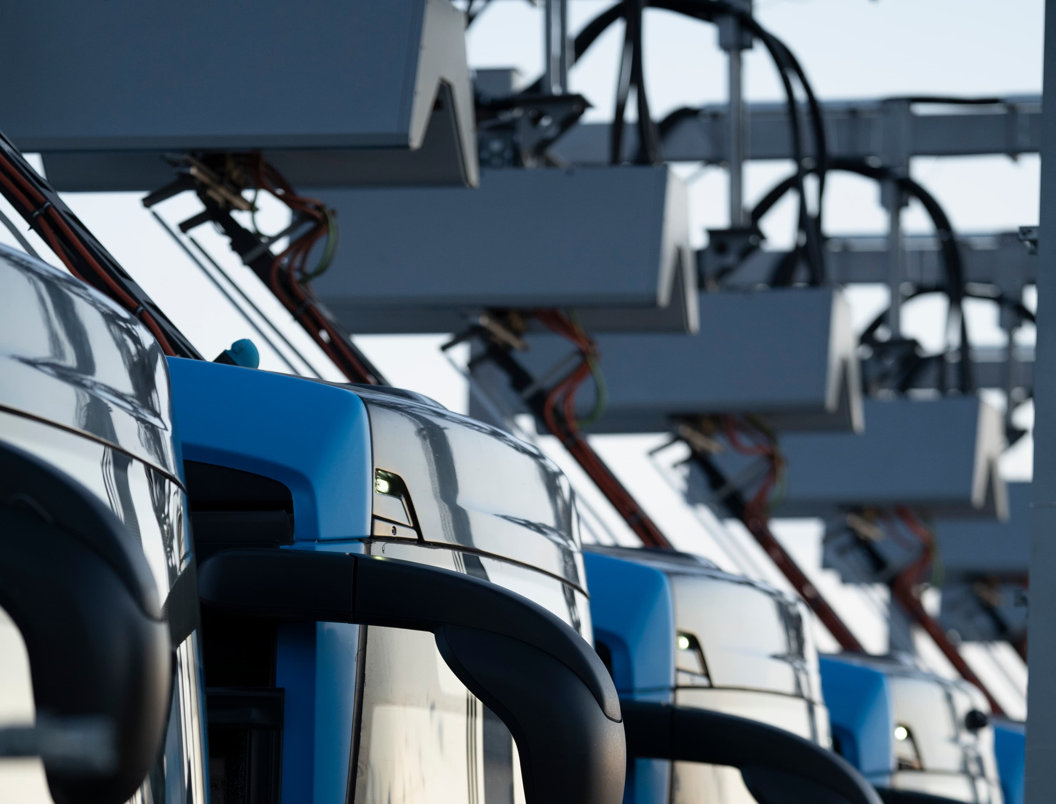 E-buses charging