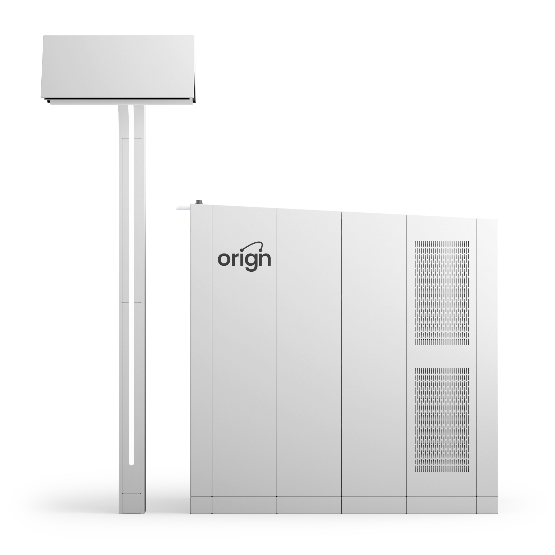 Origin station charging electric van